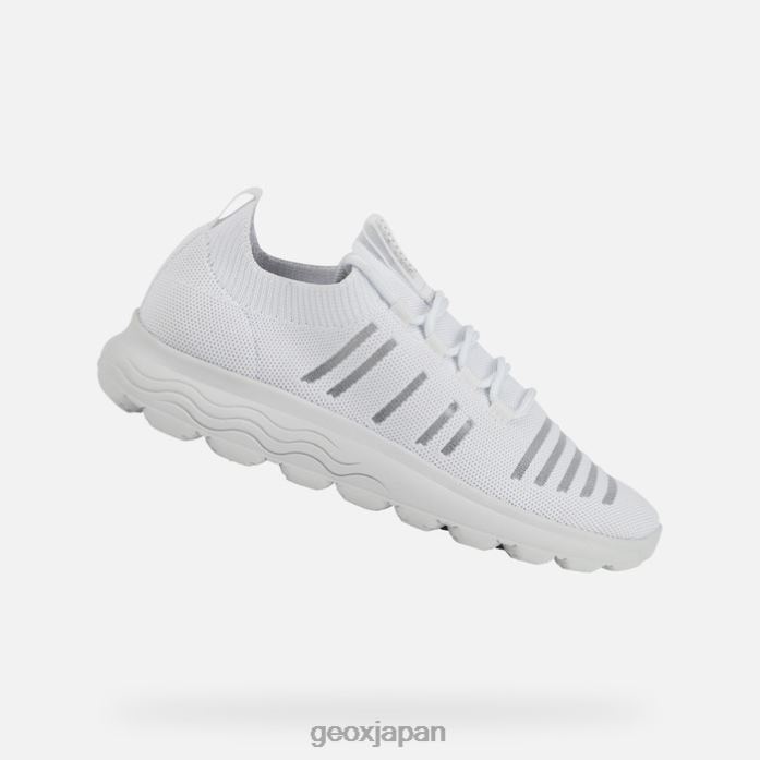 Geox Shoes Japan スフェリカウーマン 822JX98 女性 白