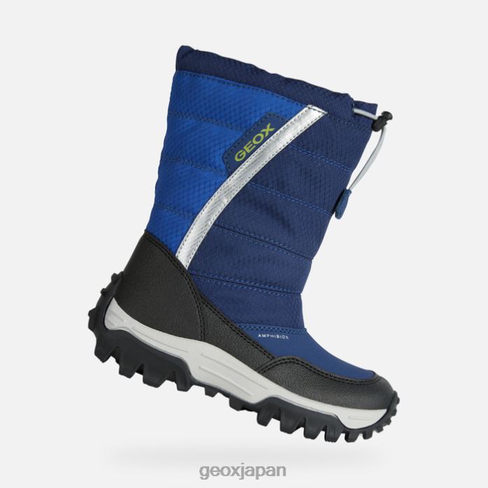 Geox Shoes Japan ヒマラヤABXジュニア 822JX1162 男の子たち ネイビー/ロイヤル