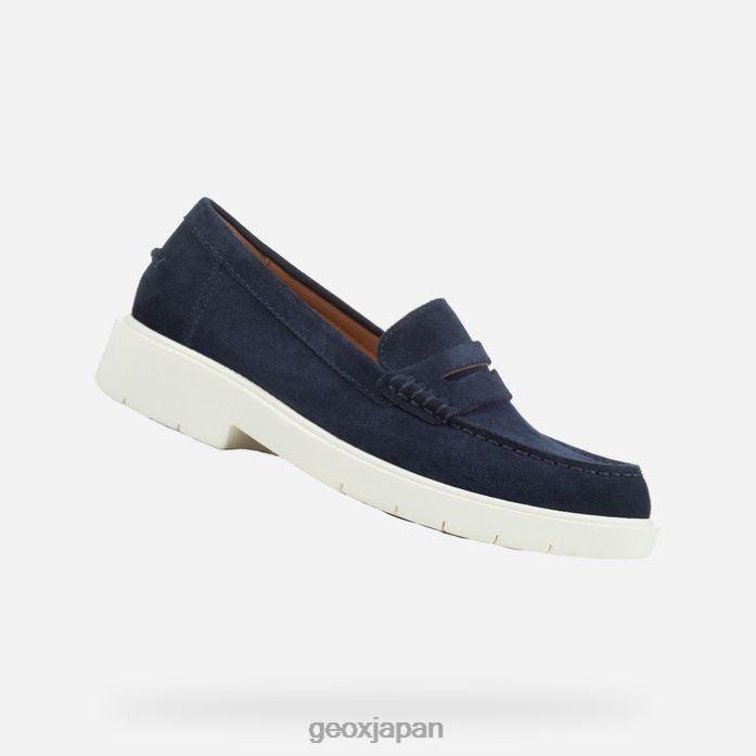 Geox Shoes Japan スフェリカEC1ウーマン 822JX1666 女性 海軍