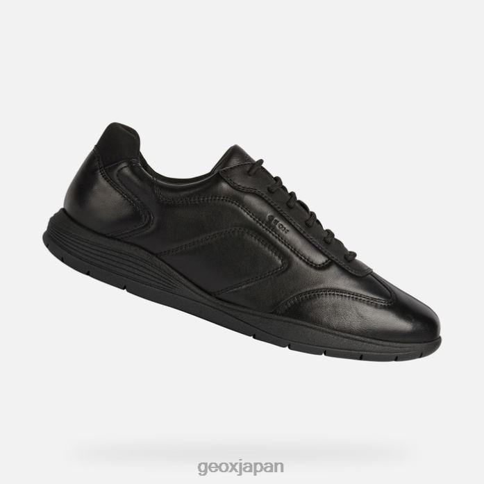 Geox Shoes Japan スフェリカEC2マン 822JX665 男性 黒