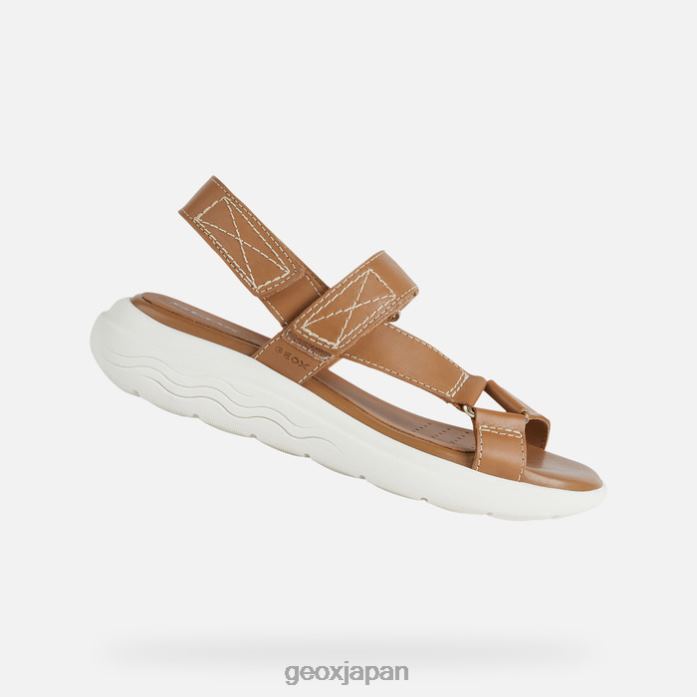 Geox Shoes Japan スフェリカ EC5W ウーマン 822JX38 女性 キャメル