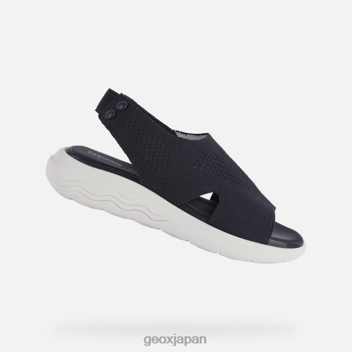 Geox Shoes Japan スフェリカEC5ウーマン 822JX12 女性 海軍