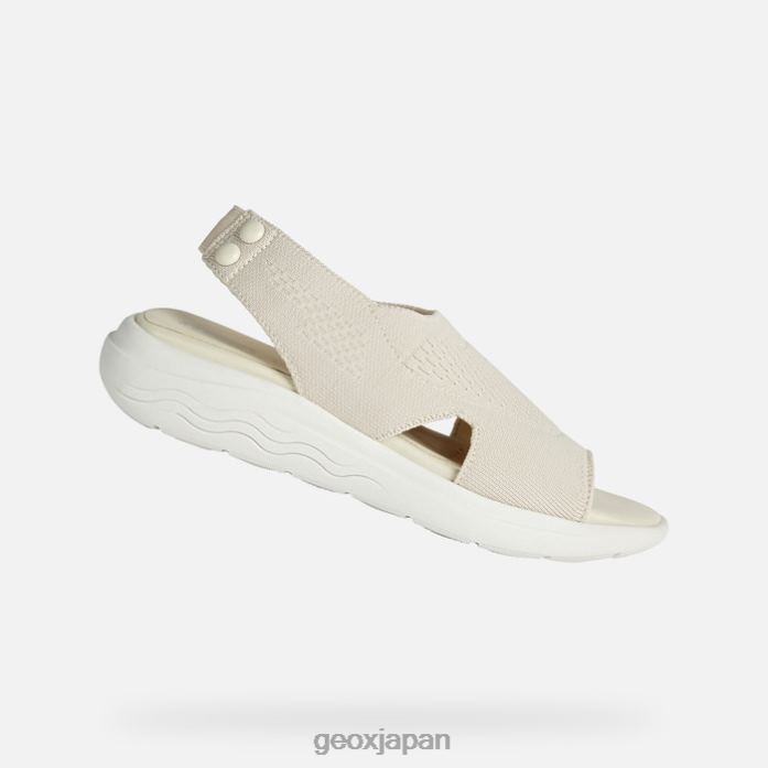 Geox Shoes Japan スフェリカEC5ウーマン 822JX15 女性 オフホワイト