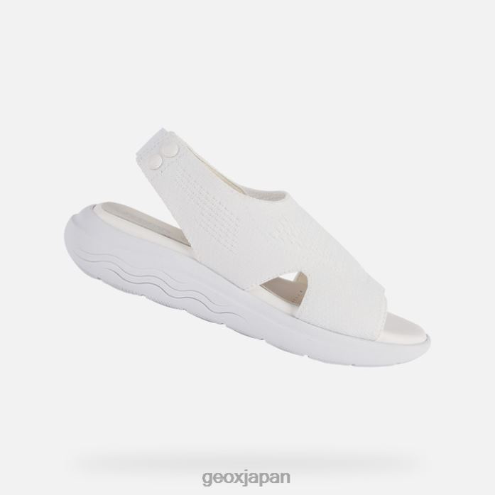 Geox Shoes Japan スフェリカEC5ウーマン 822JX1663 女性 白