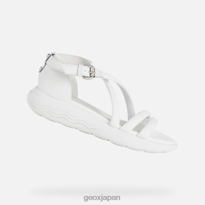 Geox Shoes Japan スフェリカEC5ウーマン 822JX574 女性 白