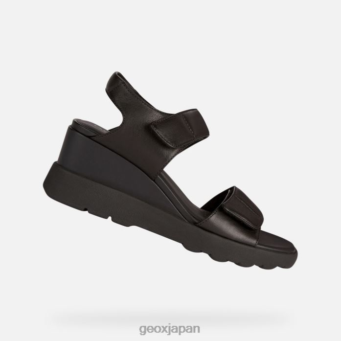 Geox Shoes Japan スフェリカEC6ウーマン 822JX1667 女性 黒