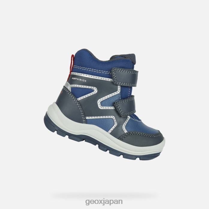 Geox Shoes Japan フランフィル abx 幼児 822JX1440 赤ちゃんと幼児 ネイビーブルー