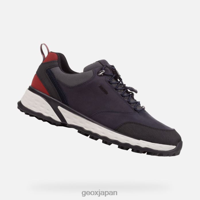 Geox Shoes Japan ステラート abx 男 822JX1819 男性 海軍