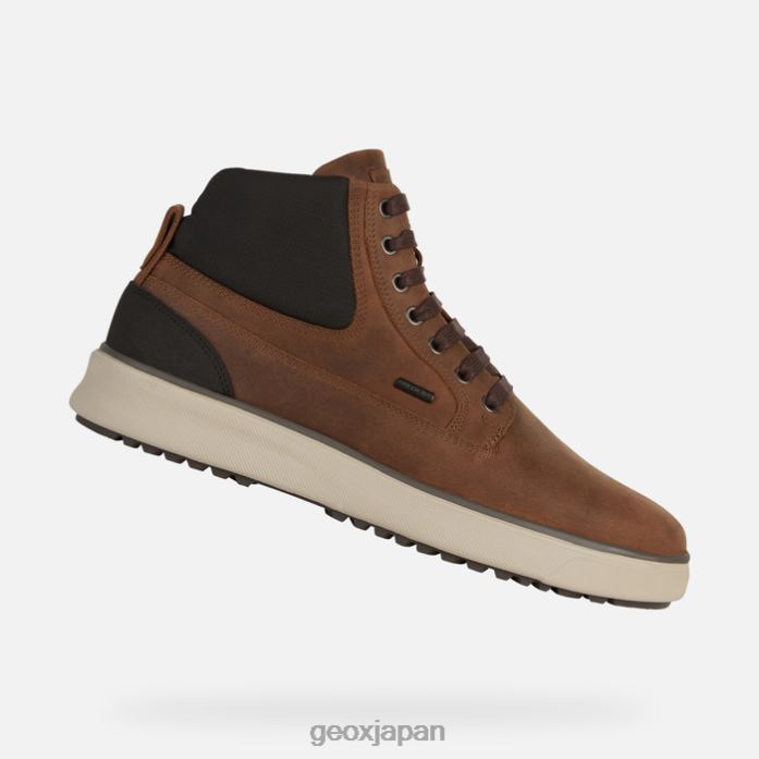 Geox Shoes Japan チェルビーノ abx 男 822JX1832 男性 ダークブラウン