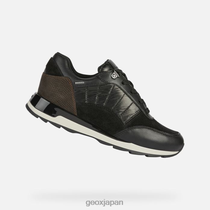 Geox Shoes Japan 新しいアネコabx女性 822JX239 女性 黒
