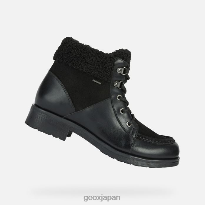Geox Shoes Japan ラウェル abx 女性 822JX240 女性 黒