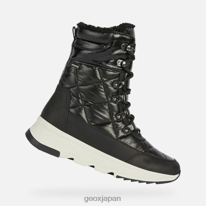 Geox Shoes Japan ファレナ abx 女性 822JX241 女性 黒