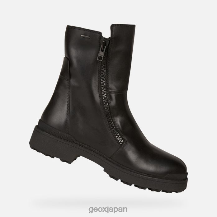 Geox Shoes Japan ネベガル abx 女性 822JX601 女性 黒