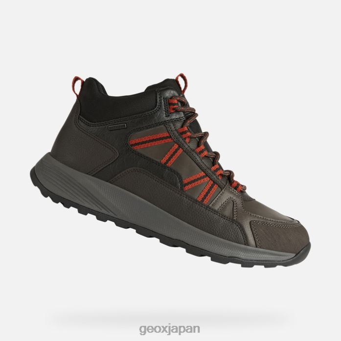 Geox Shoes Japan テレストレ abx 男 822JX837 男性 ダークコーヒー