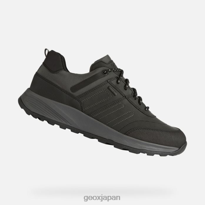 Geox Shoes Japan テレストレ abx 男 822JX858 男性 ブラック/アンスラサイト