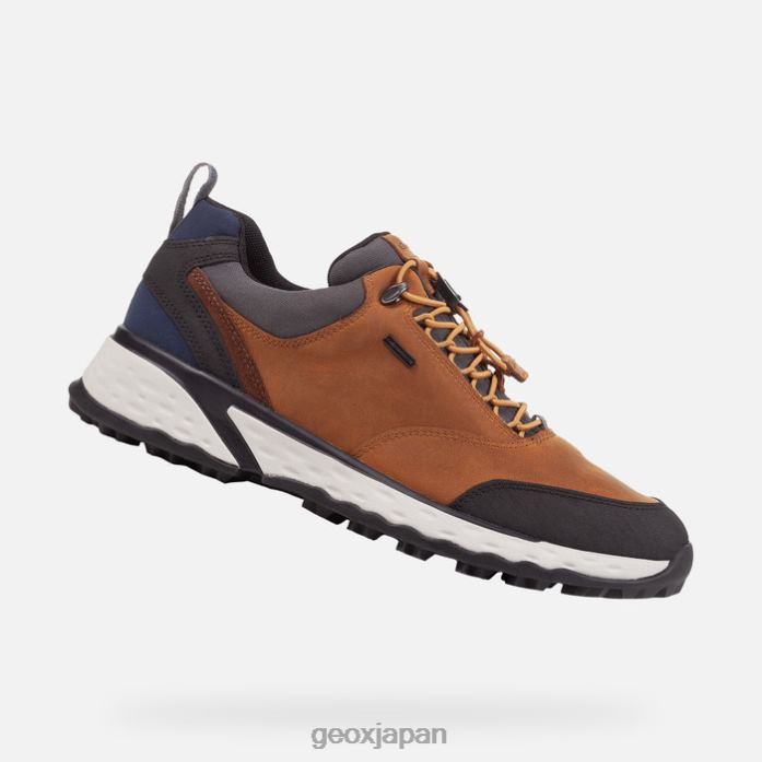Geox Shoes Japan ステラート abx 男 822JX864 男性 マスタード