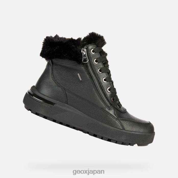 Geox Shoes Japan ダリラ abx 女性 822JX9 女性 黒