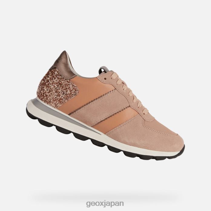 Geox Shoes Japan スフェリカvシリーズ女性 822JX331 女性 ヌード