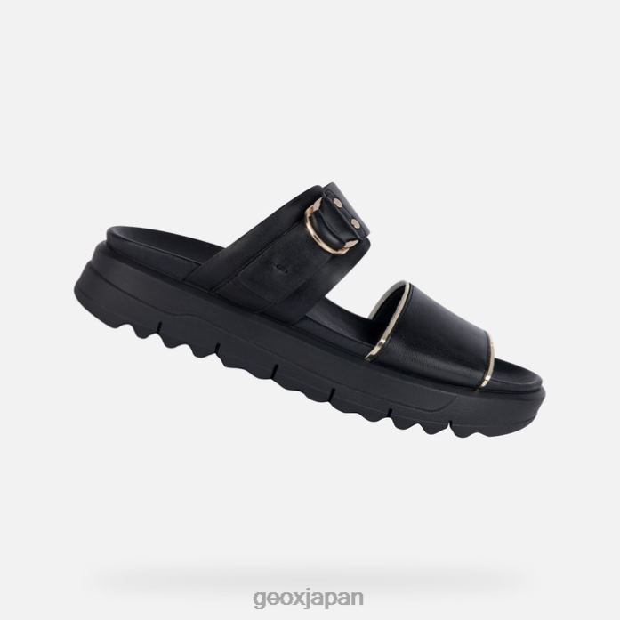 Geox Shoes Japan xand 2.1s 女性 822JX1669 女性 黒