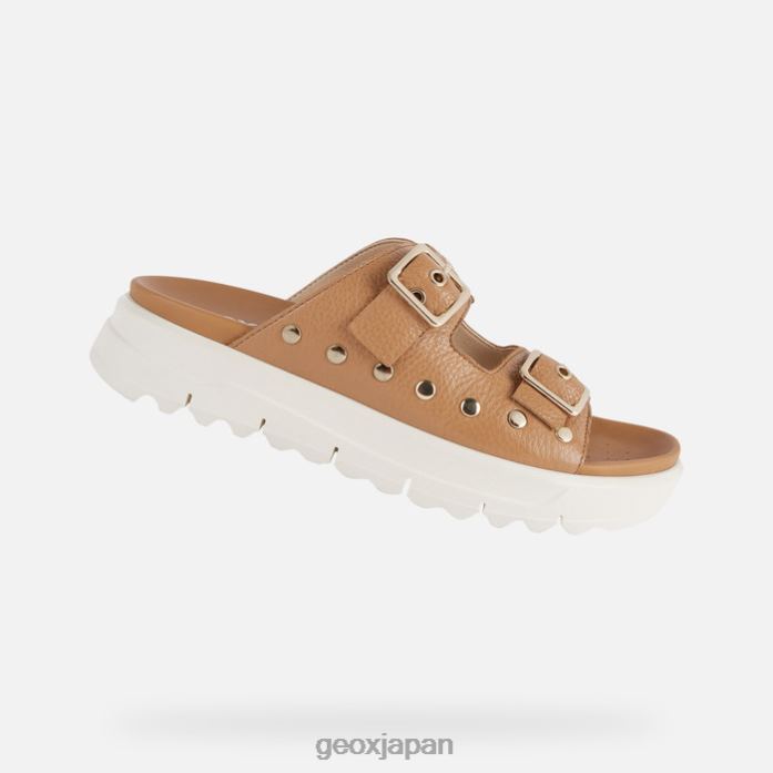 Geox Shoes Japan xand 2.1s 女性 822JX556 女性 キャメル